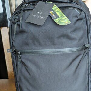 Black Ember Citadel 18L Backpack Jet Black MSRP $179, New With Tags